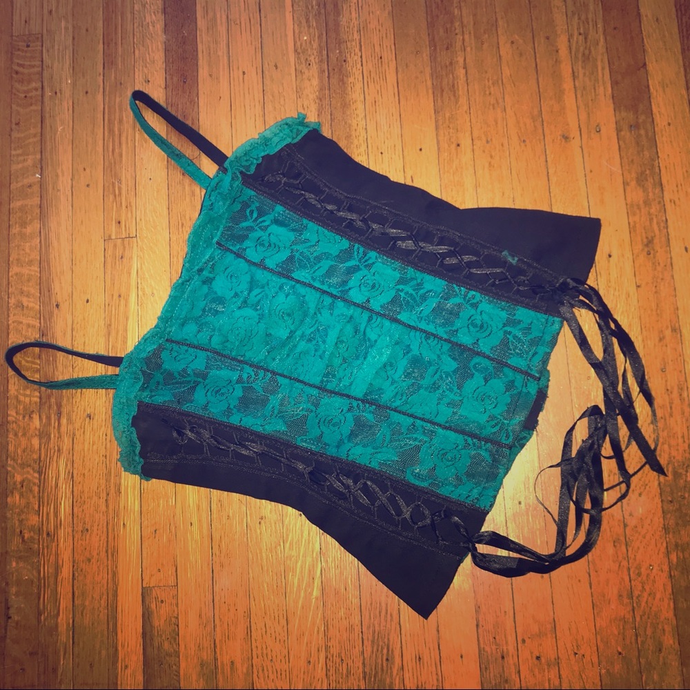🔥🔥HOT TEAL CORSET🔥🔥